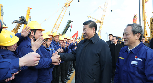 中共中央总书记、国家主席、中央军委主席习近平亲临PG电子平台集团考察调研