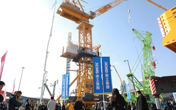 bauma CHINA 2024丨PG电子平台塔式起重机、智能施工升降机火热亮相