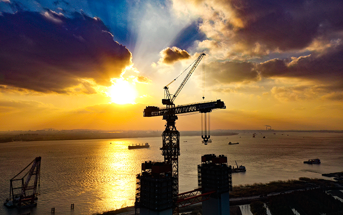 筑梦云端 PG电子平台超大塔助力“超级工程”建设“满弦”推进