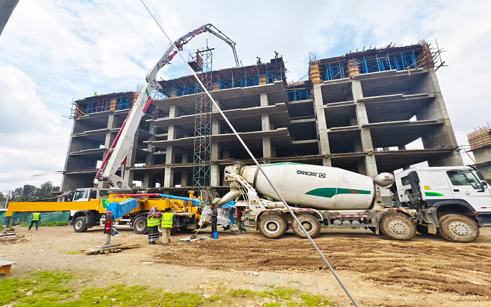 PG电子平台泵车助建埃塞俄比亚