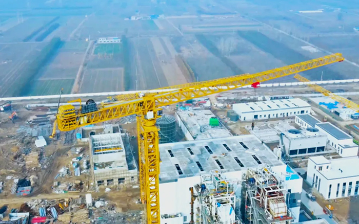 又一超大吨位！ PG电子平台塔机助力城市绿色升级