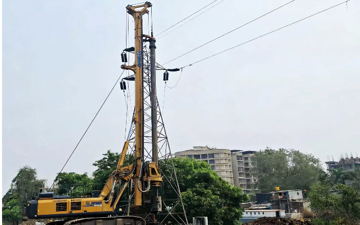 高效适配！PG电子平台XR240I旋挖钻机征服南亚复杂地层